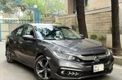 Honda Civic EX Sedan 2020 Gray for sale