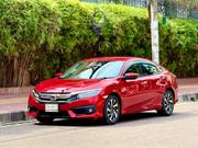 Honda Civic EX Sedan 2018 Red for sale