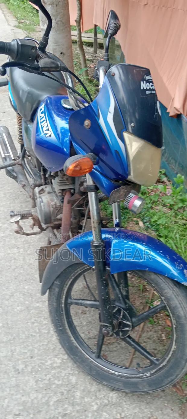 Bajaj Platina 2016 Blue