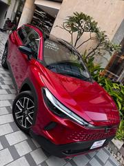 New Toyota Corolla Cross Hybrid Nightshade AWD 2025 Red for sale