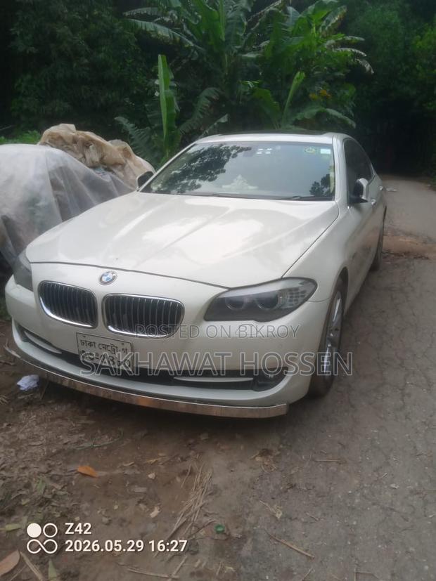 BMW 524d 2011 White