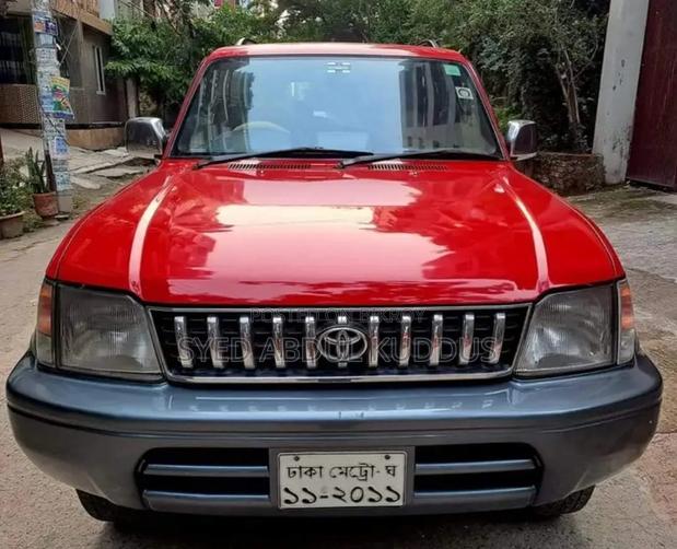 Toyota Land Cruiser Prado 1998 Red