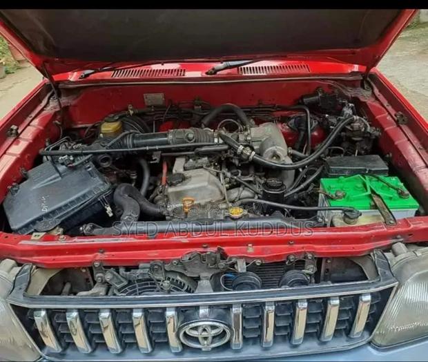 Toyota Land Cruiser Prado 1998 Red