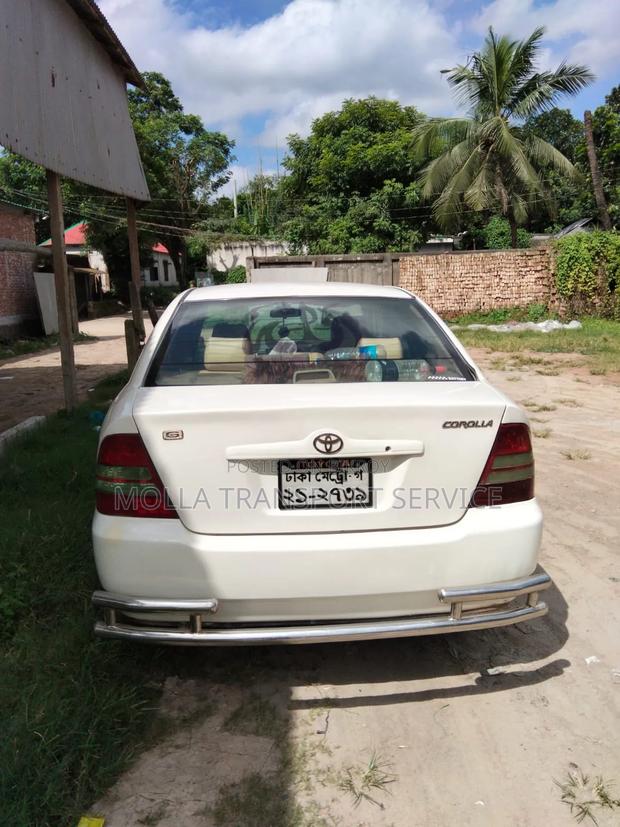 Toyota Corolla Sedan 2003 White