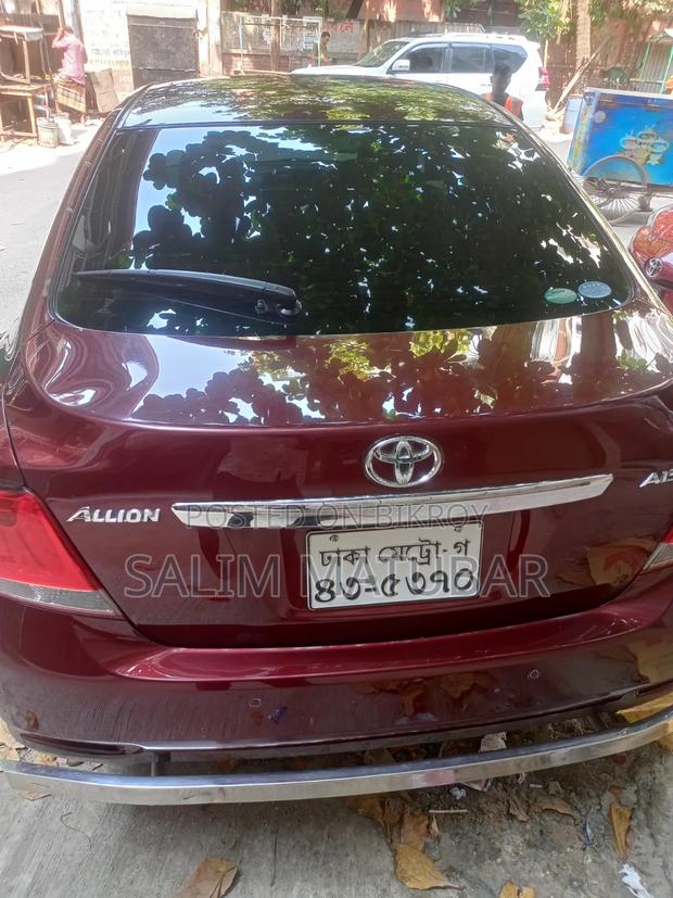 Toyota Allion 2017 Burgundy
