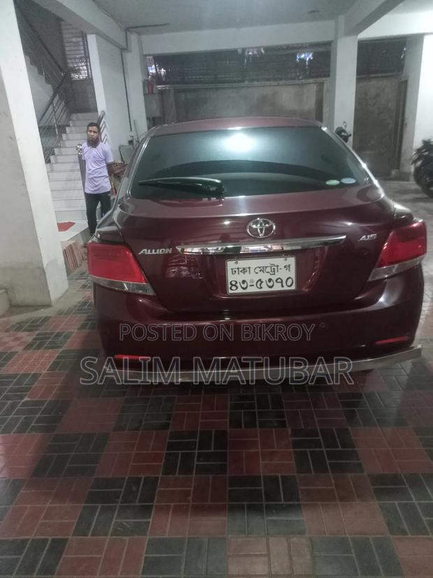 Toyota Allion 2017 Burgundy