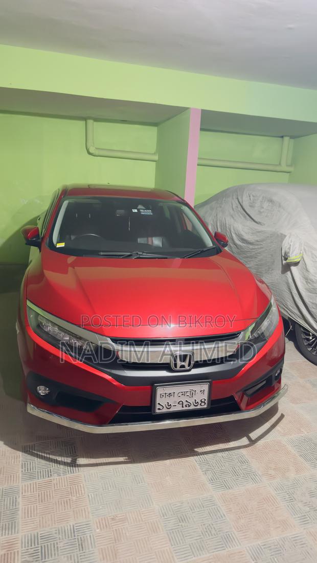Honda Civic EX Sedan 2018 Red