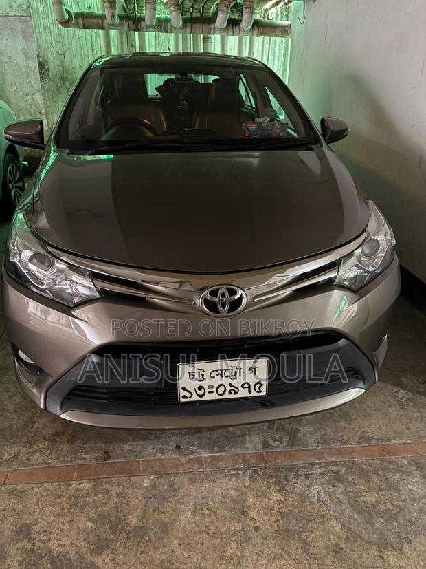 Toyota Vios 2015 Brown