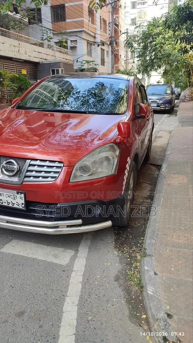 Nissan Dualis 2008 Maroon