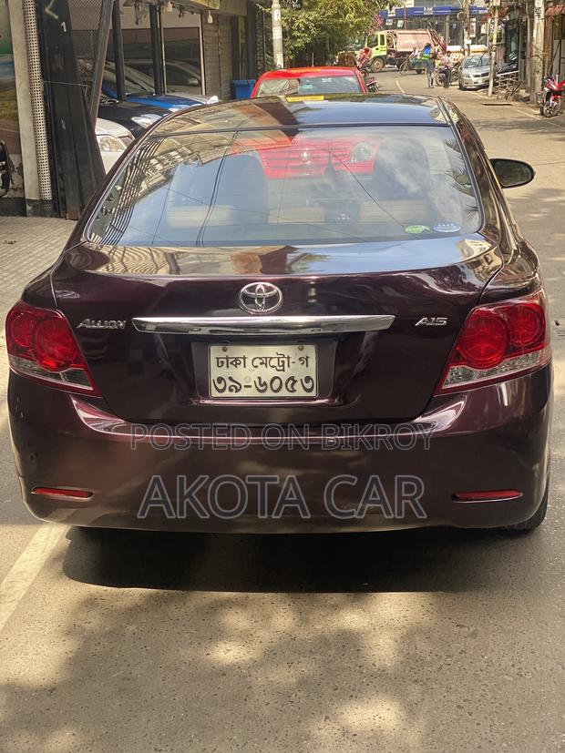 Toyota Allion 2013 Maroon