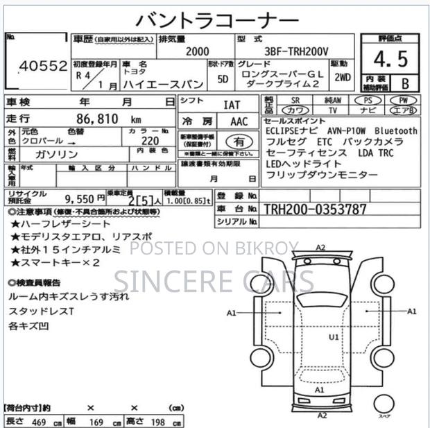 Toyota Hiace Super Gl Purple 2022