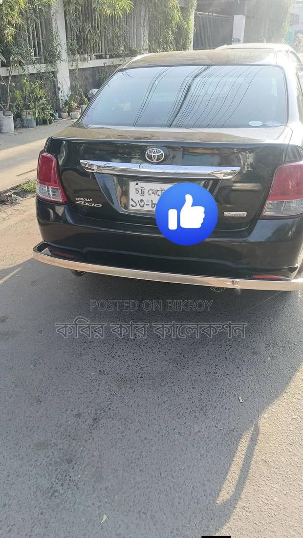 Toyota Axio G push start 2012