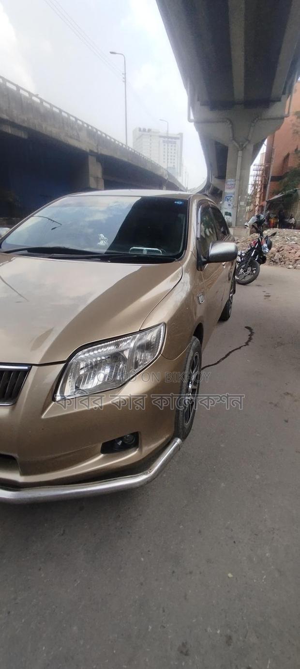 Toyota Axio silver goldan 2007