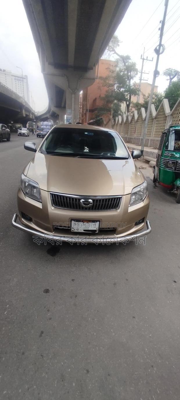 Toyota Axio silver goldan 2007