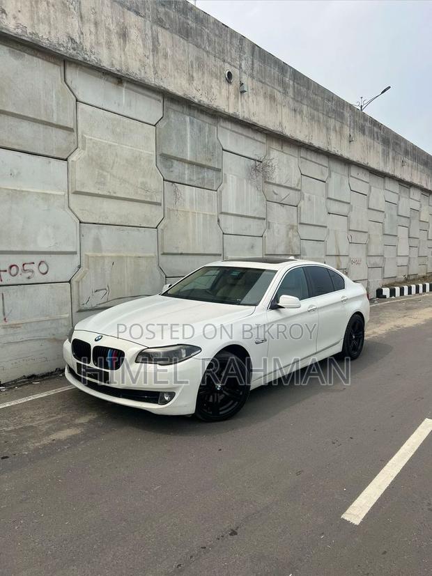 BMW 5 Series 520d 2011 White