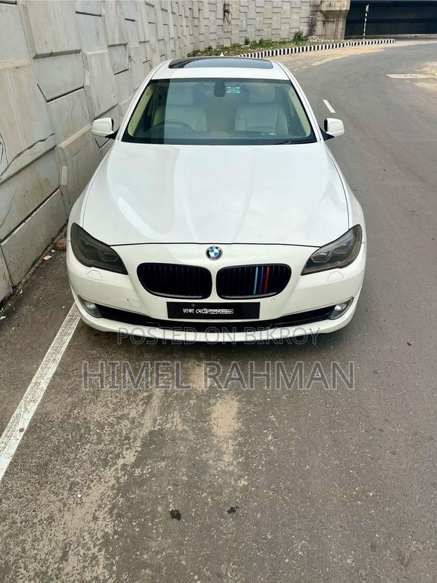 BMW 5 Series 520d 2011 White