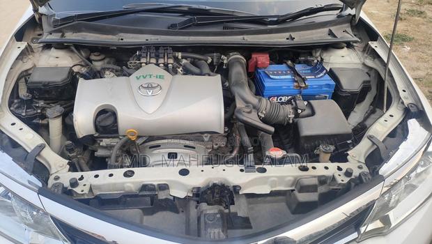 Toyota Axio White color 2014