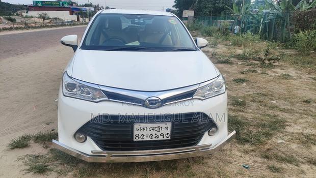Toyota Axio White color 2014