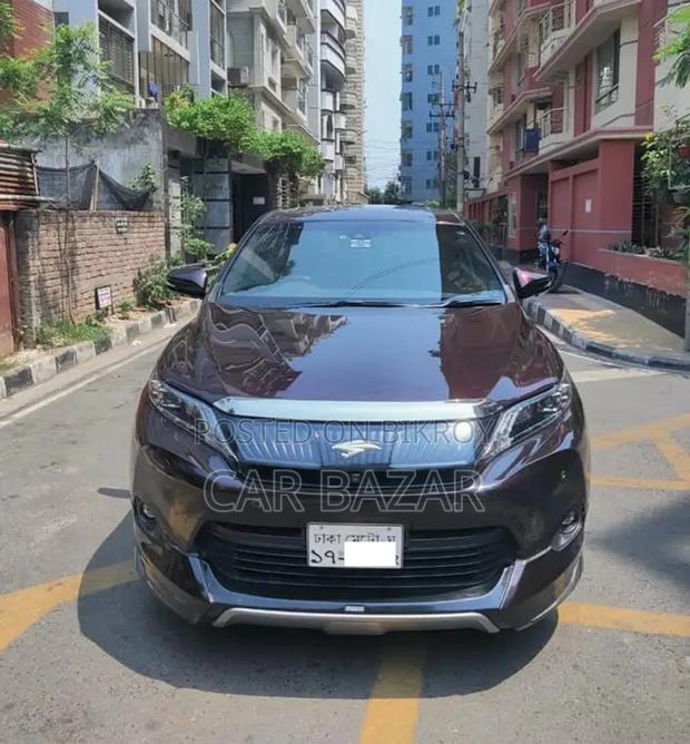 Toyota Harrier Progress Metal Leather 2016 Maroon