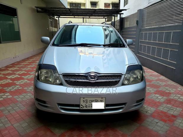 Toyota Fielder X OVER FRESH SILVER 2004