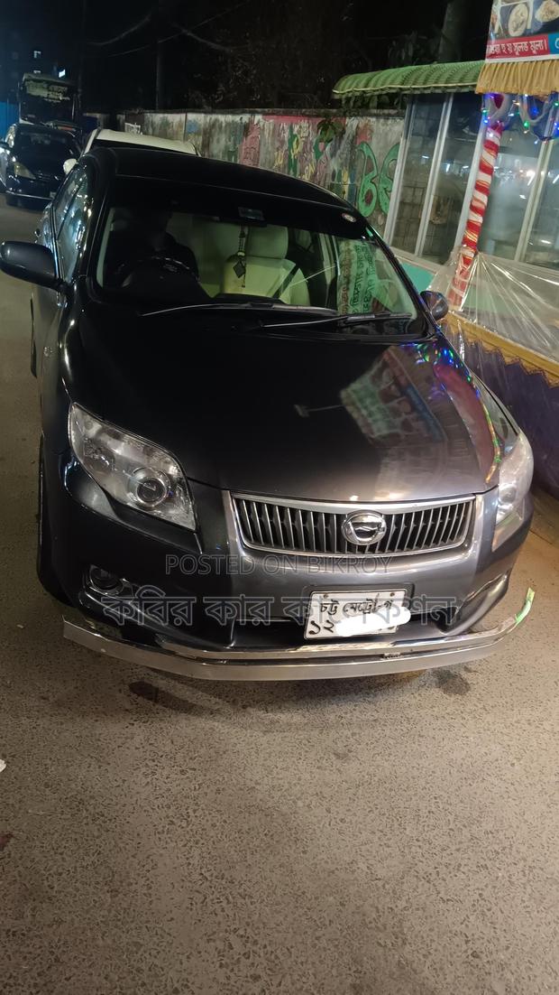 Toyota Axio gray 2007
