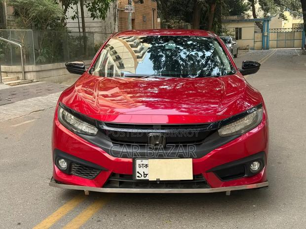 Honda Civic EX Sedan 2018 Red