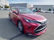 New Toyota Harrier Hybrid Z 2021 Red for sale