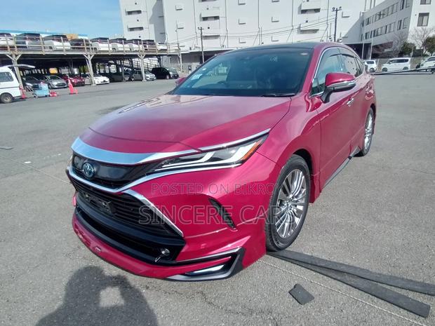New Toyota Harrier Hybrid Z 2021 Red