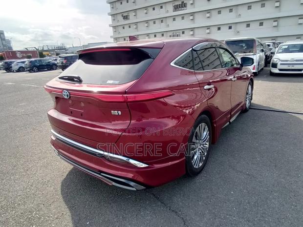 New Toyota Harrier Hybrid Z 2021 Red
