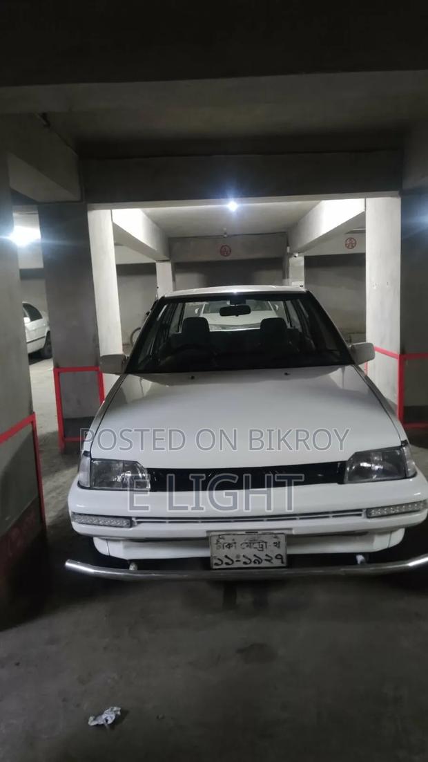 Toyota Starlet 1989 White