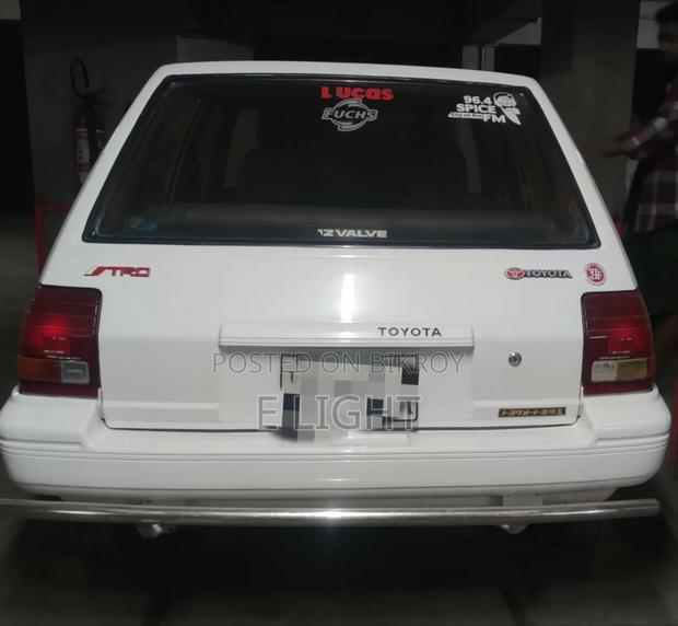 Toyota Starlet 1989 White