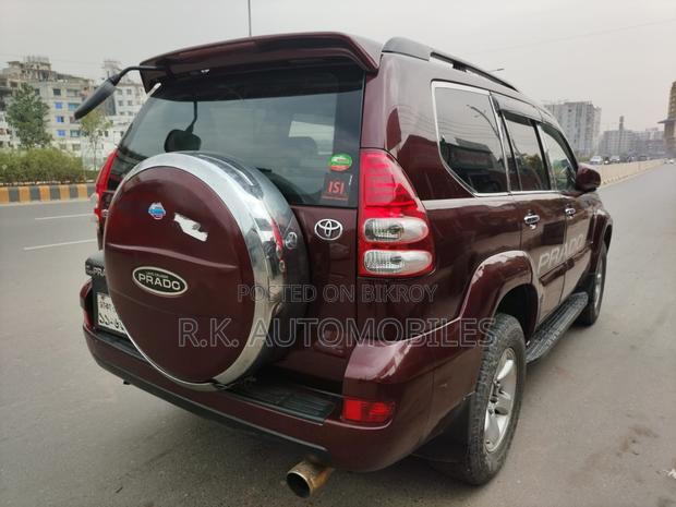 Toyota Land Cruiser Prado 2003 Maroon