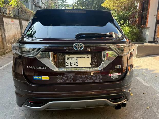 Toyota Harrier Hybrid Premium 2014 Maroon