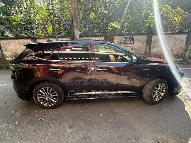 Toyota Harrier Hybrid Premium 2014 Maroon