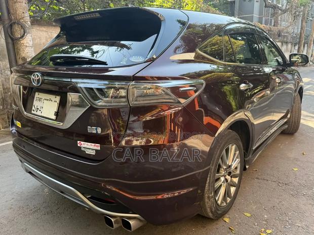 Toyota Harrier Hybrid Premium 2014 Maroon