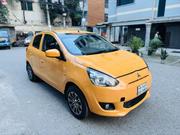 Mitsubishi Mirage 2012 Yellow for sale