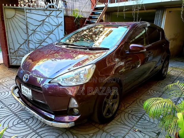 Toyota Aqua S 2014 Maroon