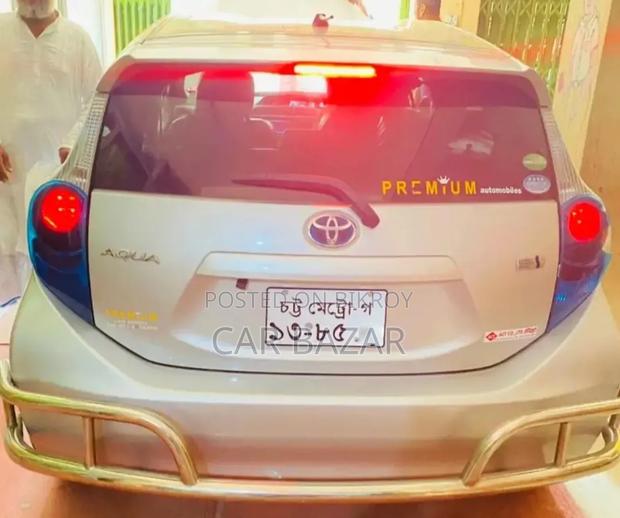 Toyota Aqua G 2014 Silver