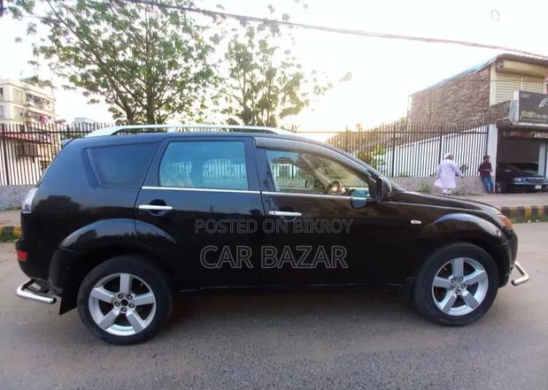 Mitsubishi Outlander 2.4i GLS Automatic 4x4 2008 Black