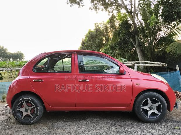 Nissan March 2003 Red