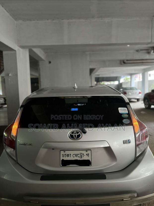 Toyota Aqua 2015 Silver
