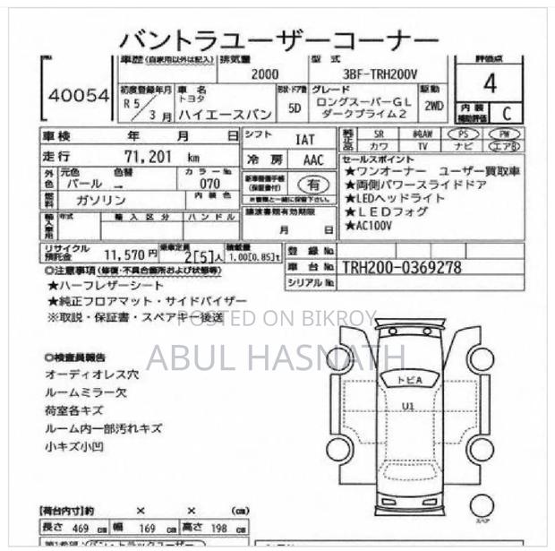 Toyota HiAce 2023 Pearl