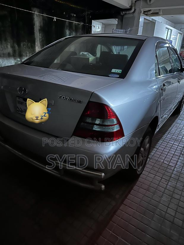 Toyota Corolla 2002 Silver