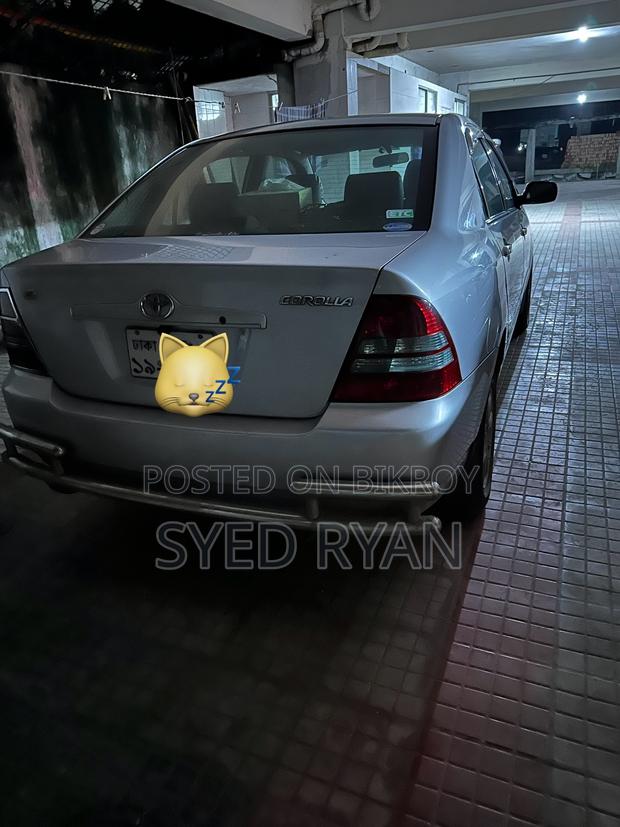 Toyota Corolla 2002 Silver
