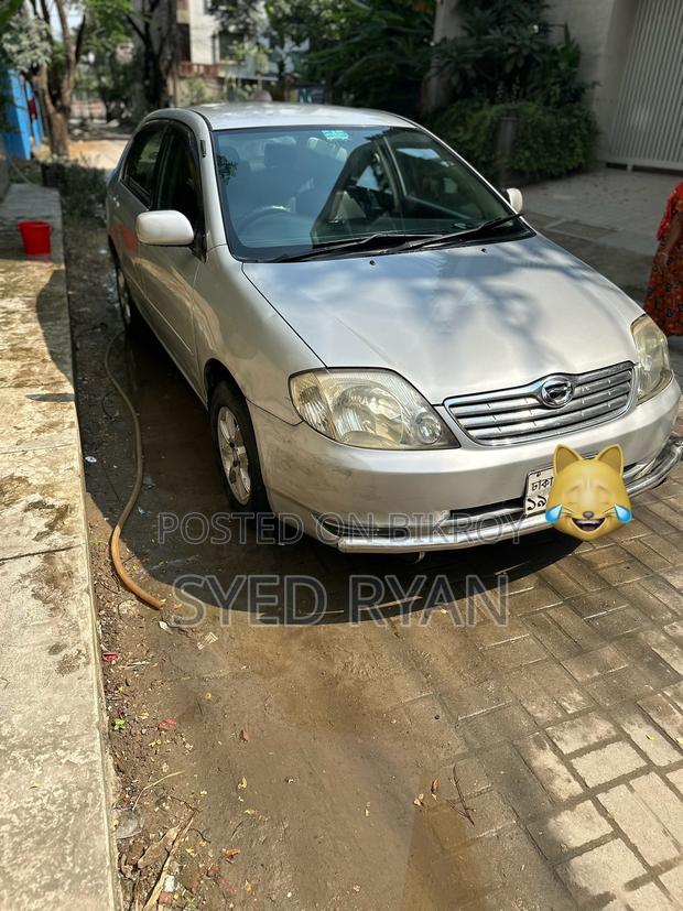 Toyota Corolla 2002 Silver