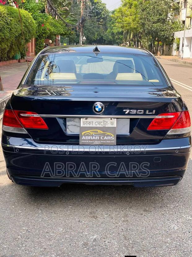 BMW 7 Series 730Li 2006 Blue