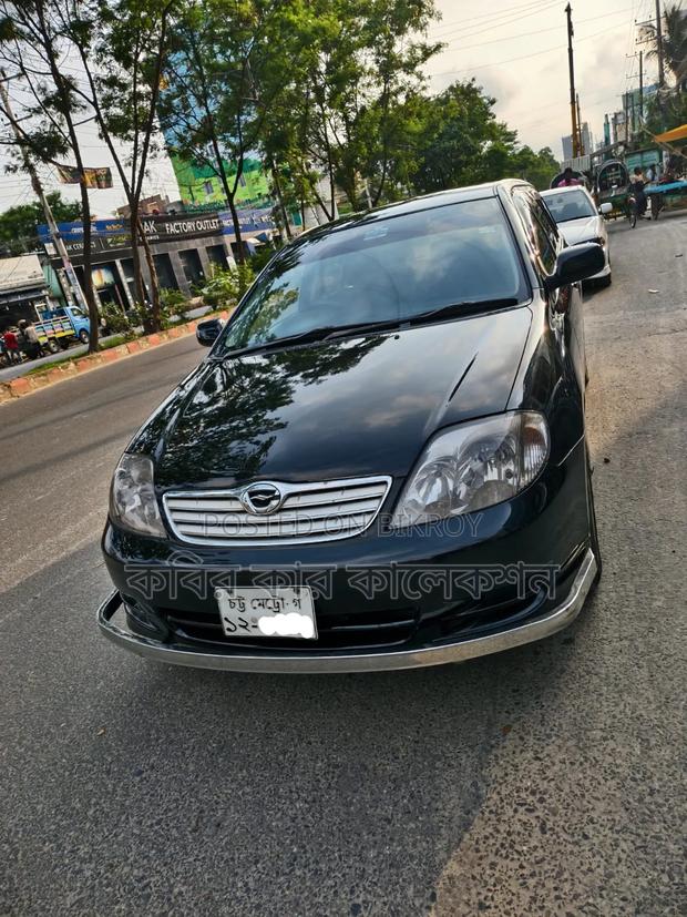 Toyota Corolla Fielder 2004 Black