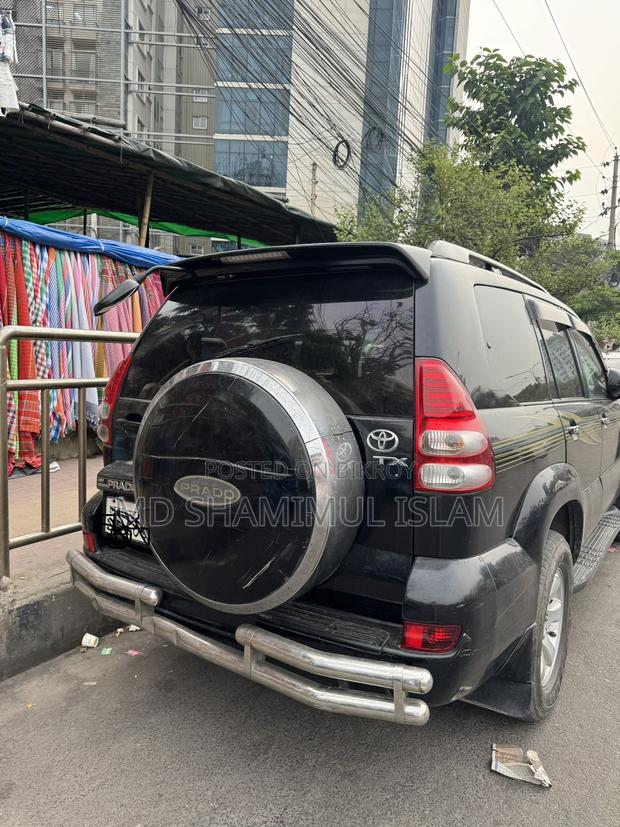 Toyota Land Cruiser Prado 4.0 Petrol TX-L 2007 Black