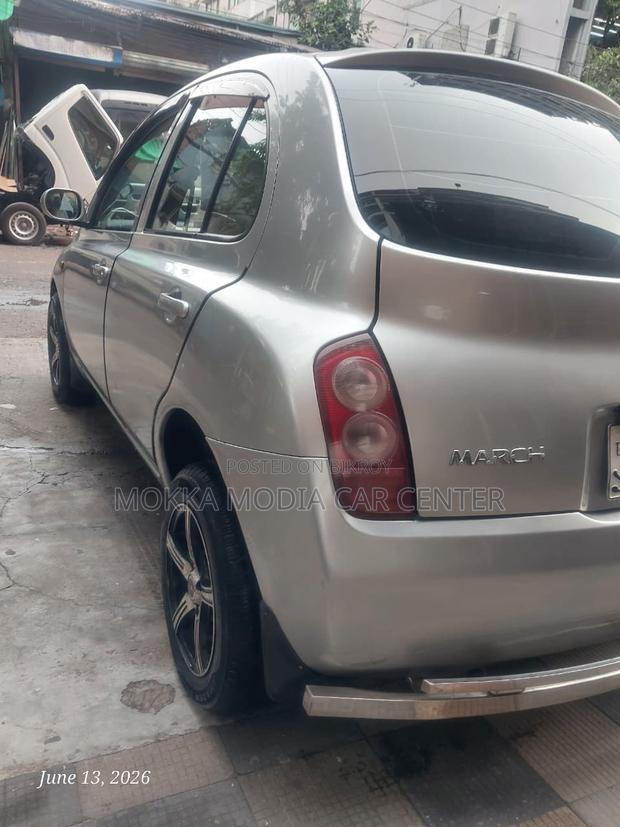 Nissan March 2005 Silver