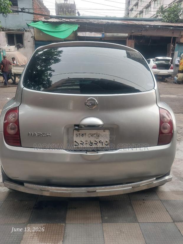 Nissan March 2005 Silver